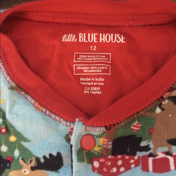 Little Blue House Christmas Onesie - Picture 4 of 6
